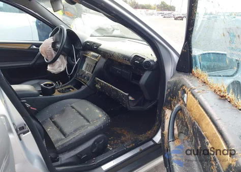 2007 Mercedes-Benz C 230 Sport из США, поврежденный, VIN WDBRF52H57F936238